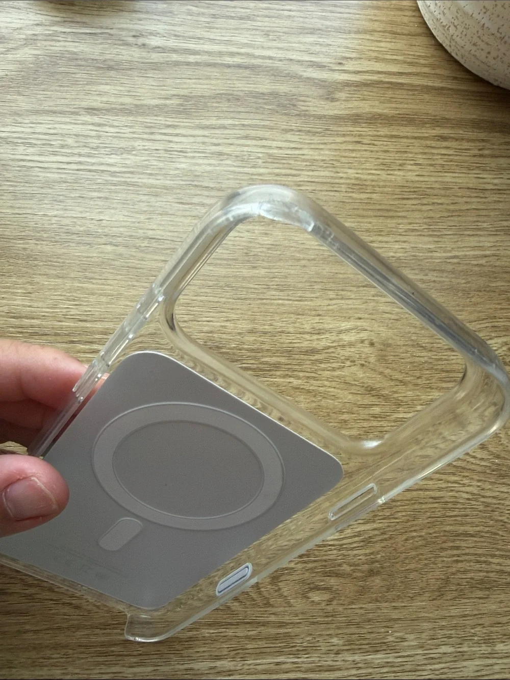 Apple iPhone 17 pro max MagSafe Clear Case